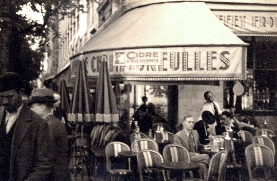 Rudi in Paris, 1938